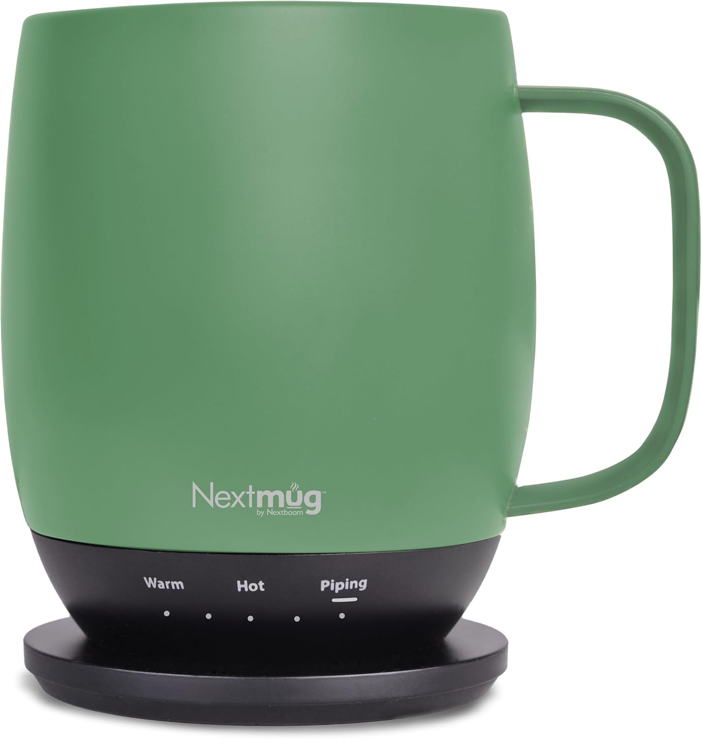 Nextmug - Temperature-Controlled, Self-Heating Coffee Mug (Black - 14 oz.)