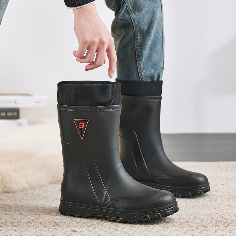 Men's Thermal Rain Boots