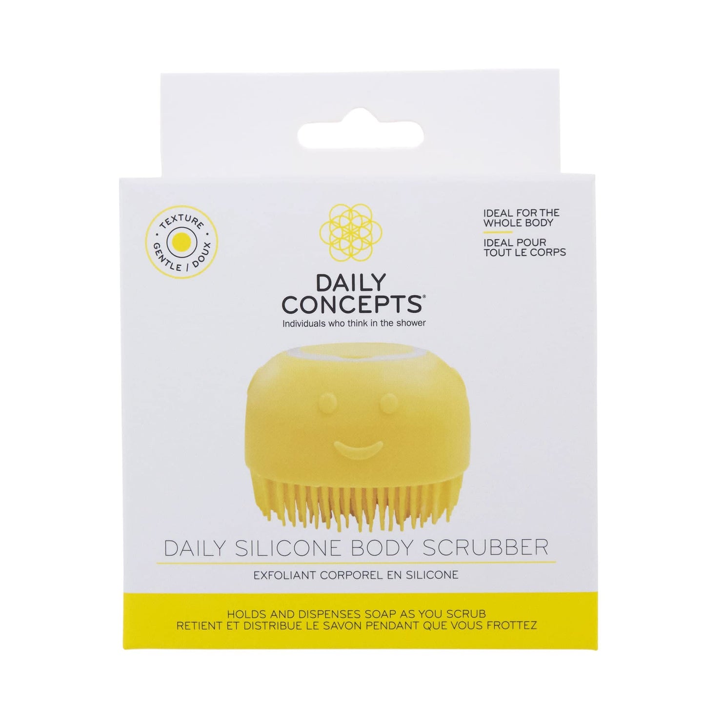 Daily Concepts Silicone Body Scrubber