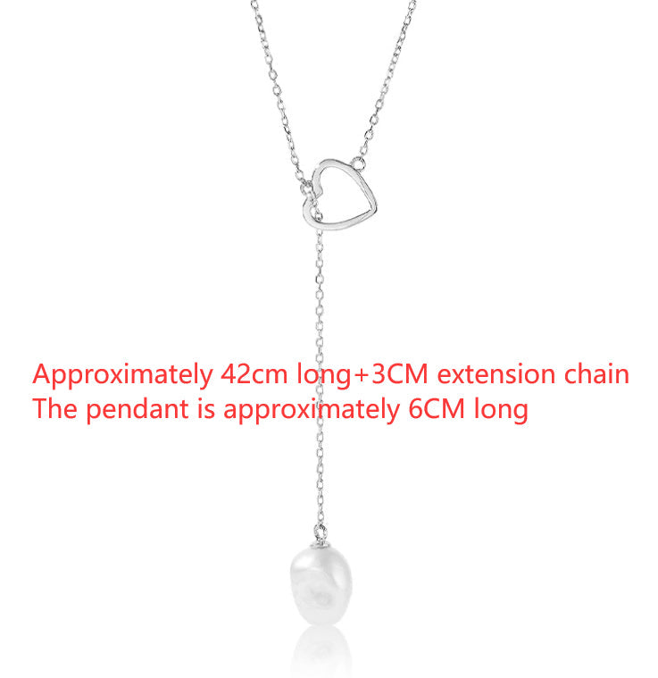 S925 Natural Freshwater Pearl Necklace