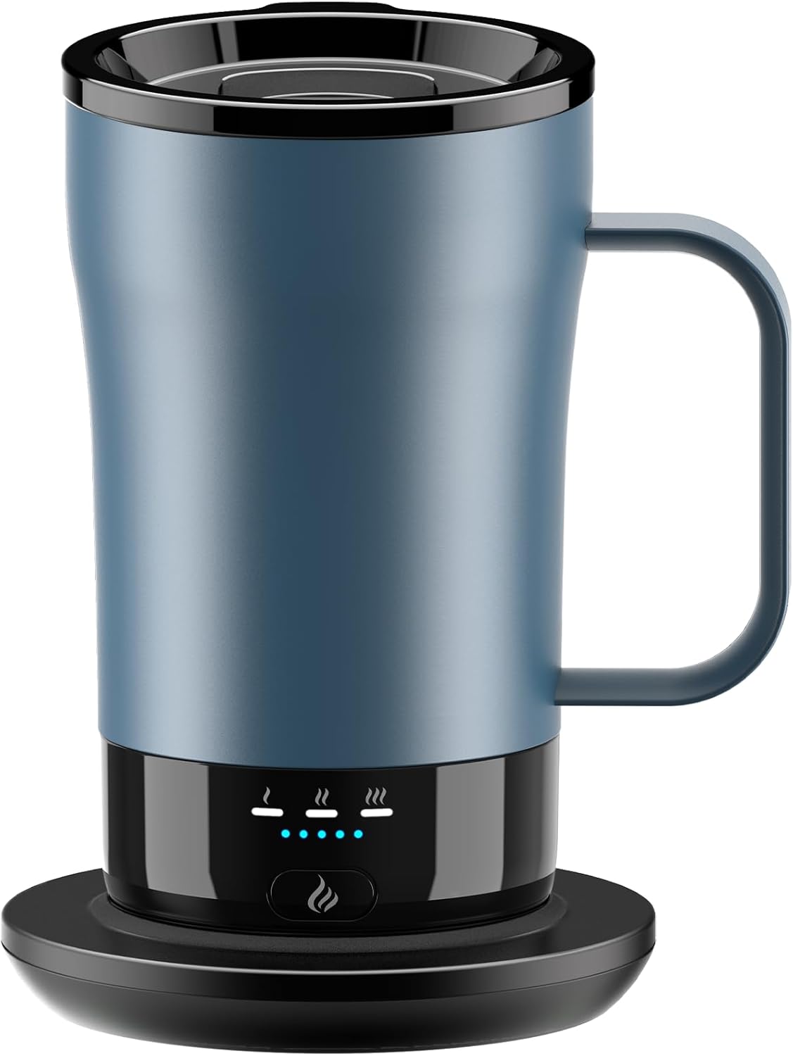 Self-Heating Coffee Mug, 14oz Heated Coffee Mug - Rechargeable Temperature Control Coffee Mug Keep Coffee Hot, Smart Mug Great Gift for Coffee Lovers & Slow Sippers