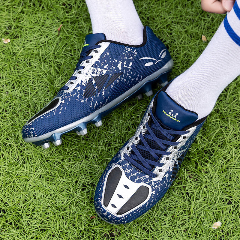 New Men's Football Spikes Non-slip Wear-resistant Training Shoes