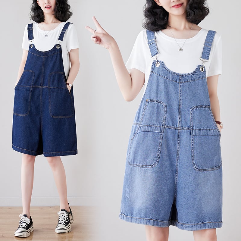 Fashionable Loose Fitting Denim Straps