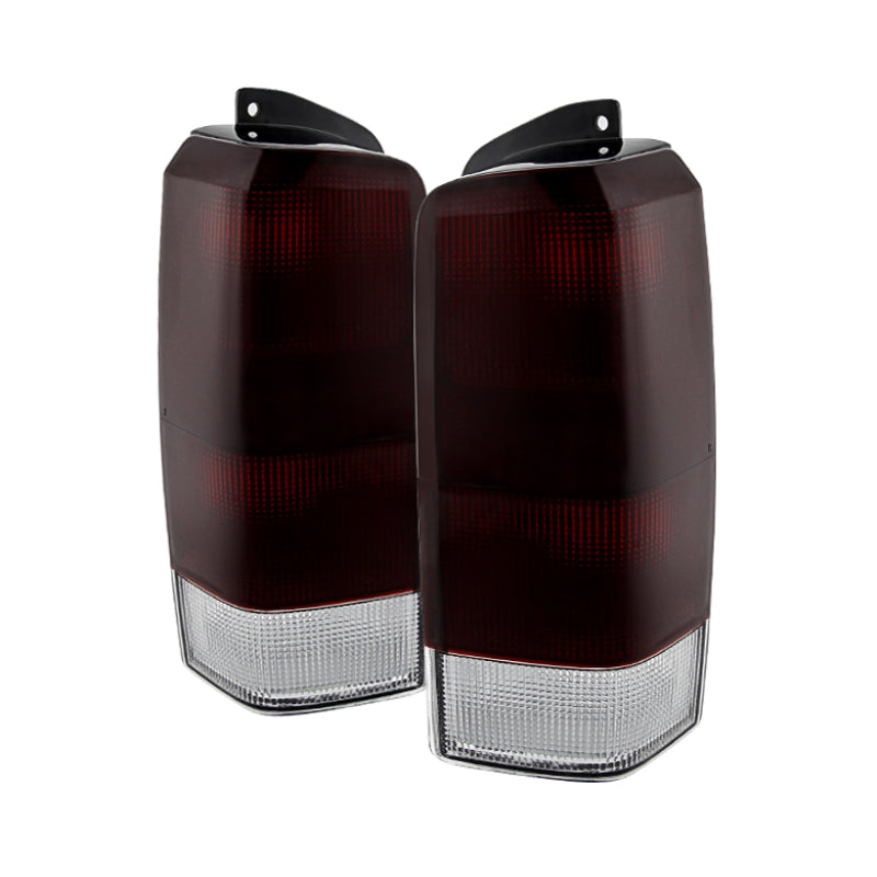 xTune Jeep Cherokee 1997-2001 Luces traseras estilo OEM ahumadas rojas ALT-JH-JC97-OE-RSM