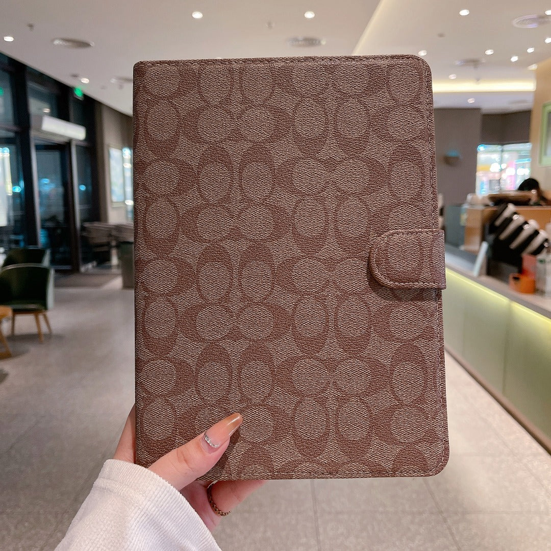 Funda de Piel Clásica Premium para Apple iPad Tablet