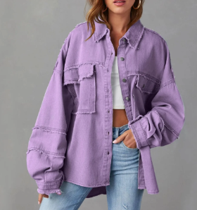 Comfortable Long Summer Jacket and Denim Coat (Single Item)
