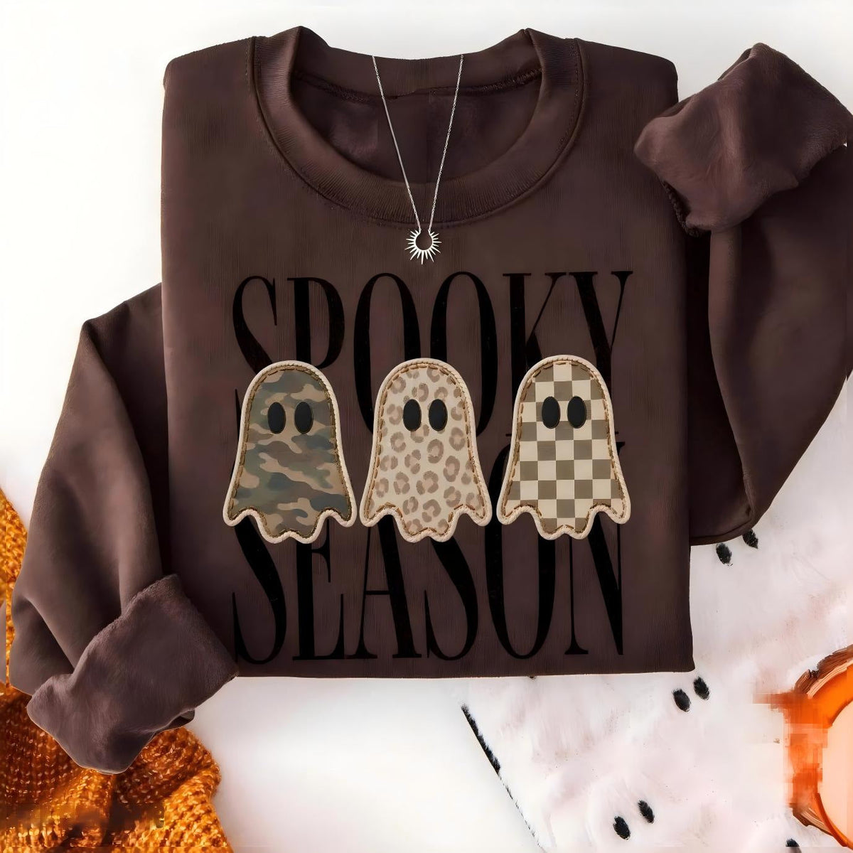 Long-sleeve Sweatshirt With European And American-style Print