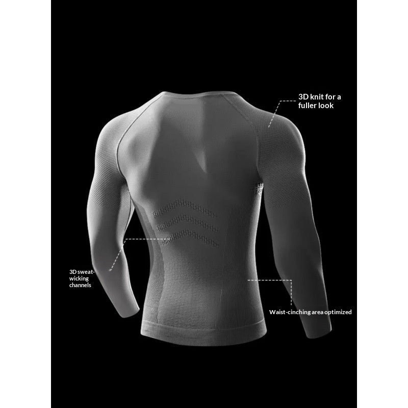 Men's Tight-fitting Long-sleeve Fitness Training Wear