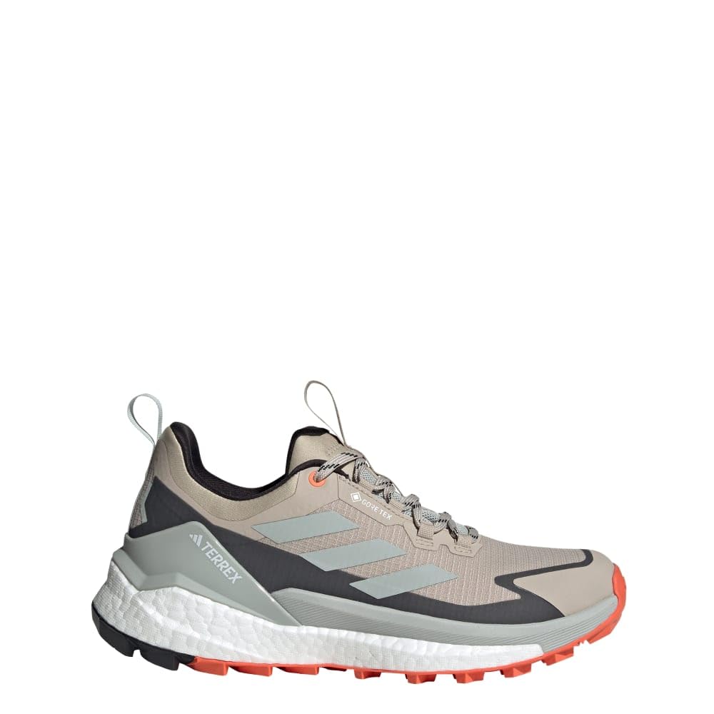adidas Terrex Free Hiker 2 Low Gore-TEX® Wonder Beige/Core Black/Semi Impact Orange 6.5 B (M)