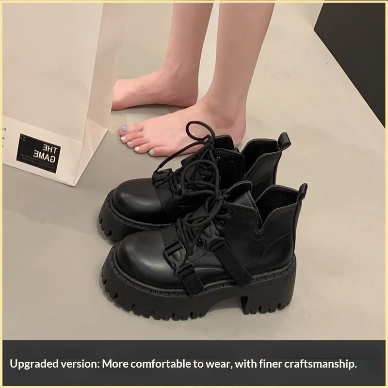 New Spring Autumn Platform Dr Boots