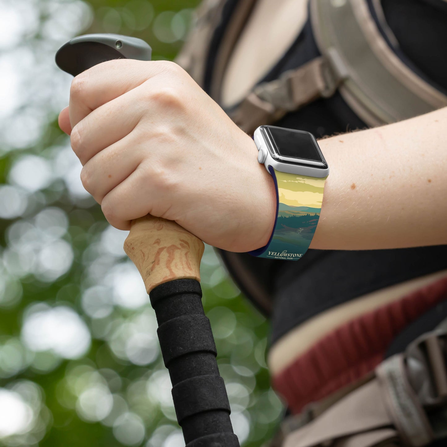 National Parks Yellowstone HD Apple Watch Band