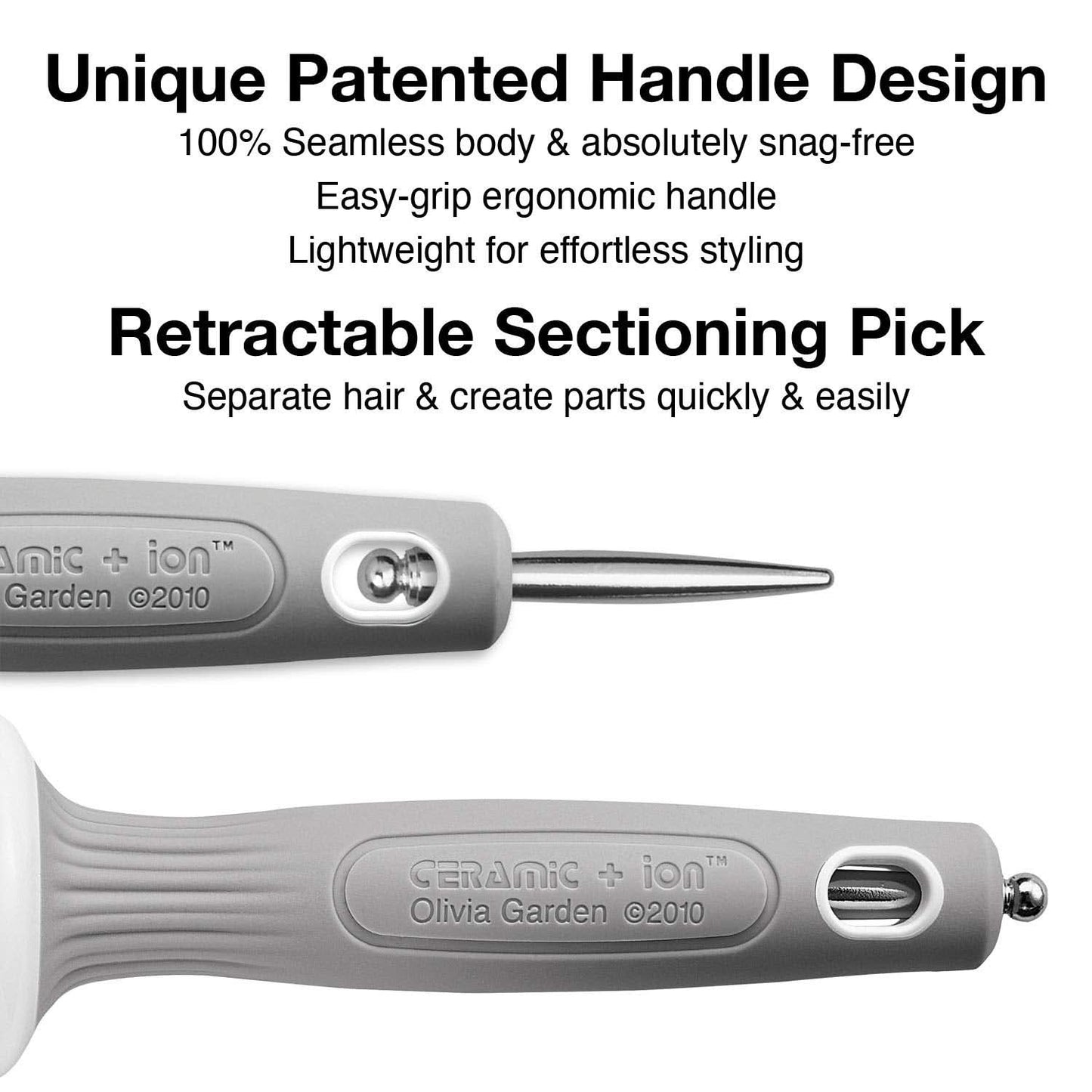 Olivia Garden Ceramic + Ion Speed XL Extra-Long Barrel Collection CIXL-65 (3 1/2")
