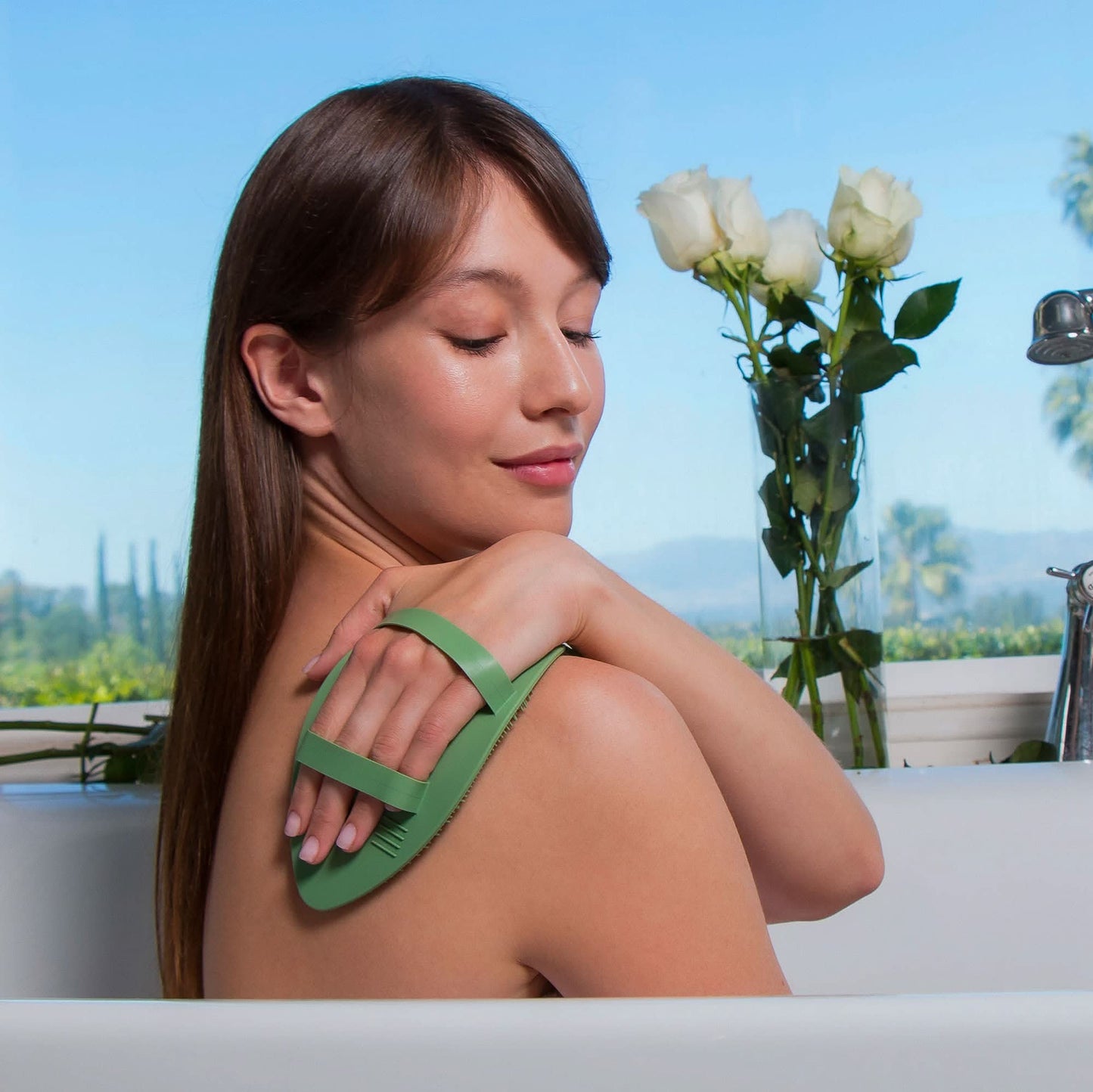 Daily Concepts Daily Leaves of Life Silicone Scrubber