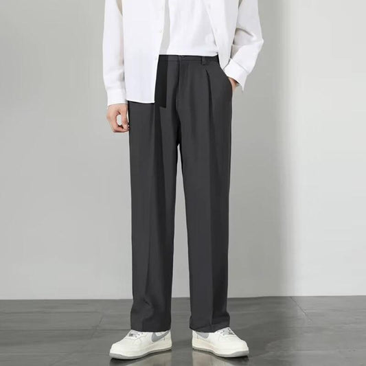 Men's Slim Fit Business Casual Thin Pants