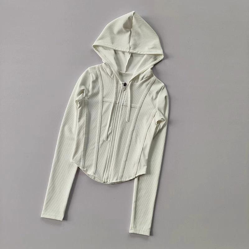 Women's Workout Clothes Sports Top Running Jacket