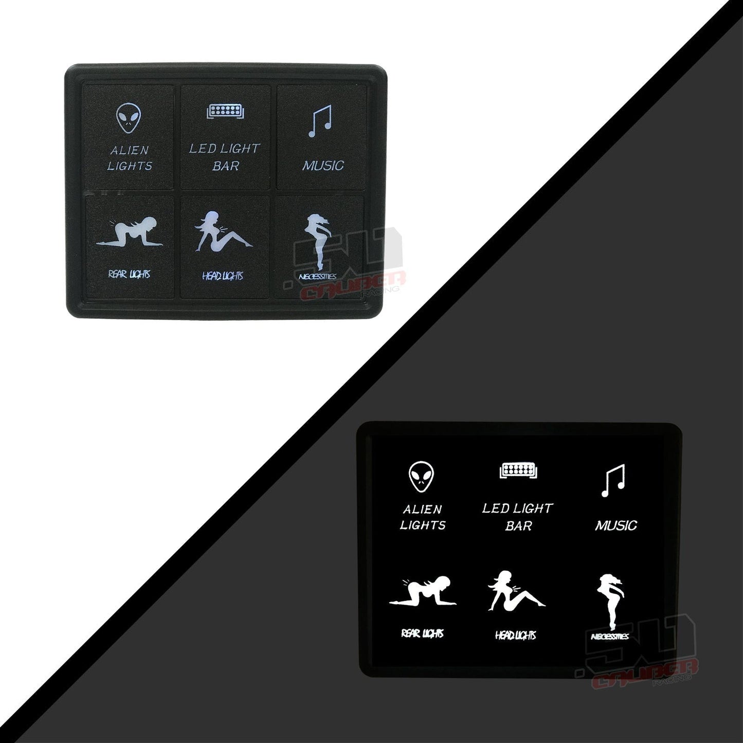 Slim Mount 6 Switch Touch Panel