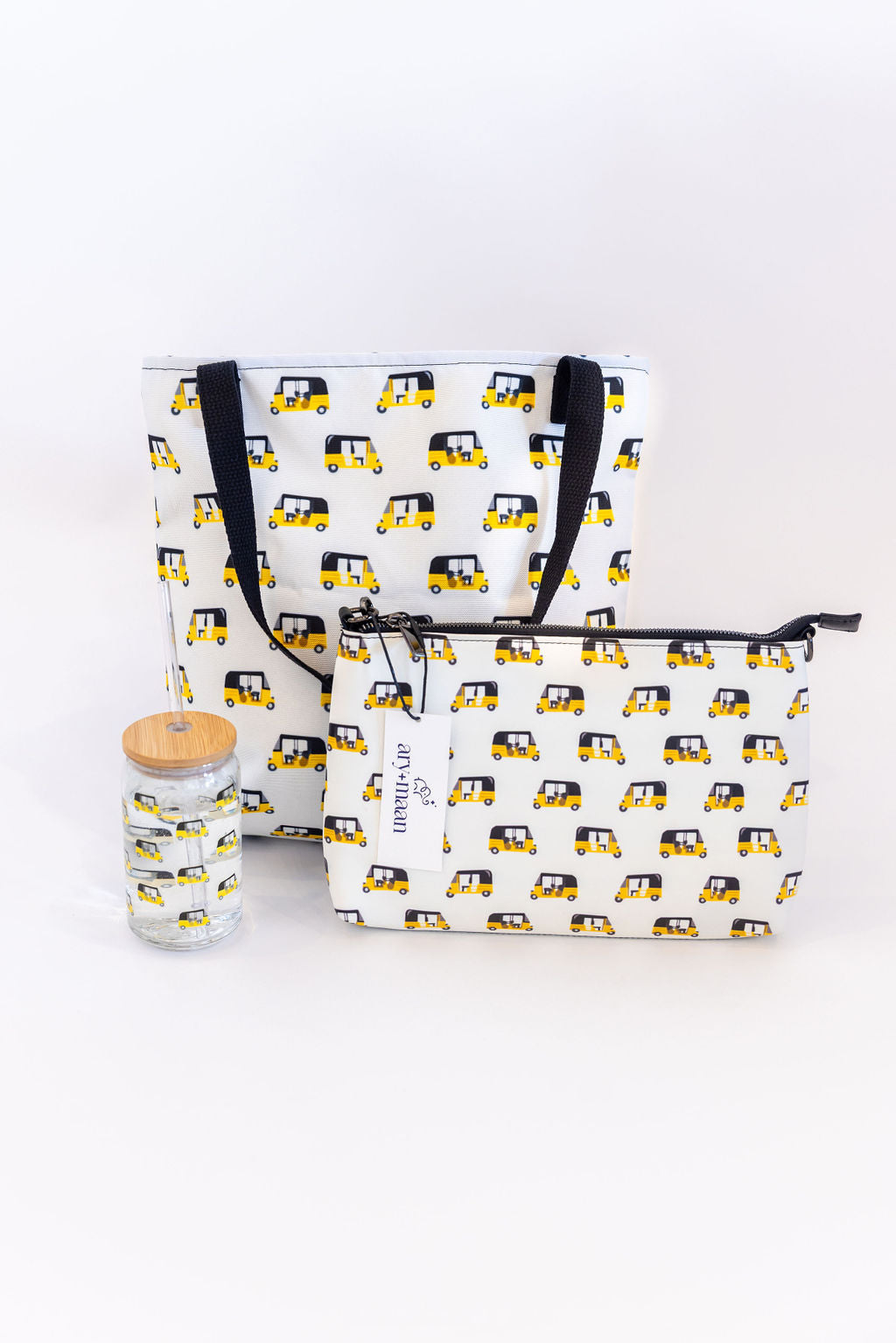 Classic Auto Tote Bag – A Whimsical Ride for Everyday Adventures