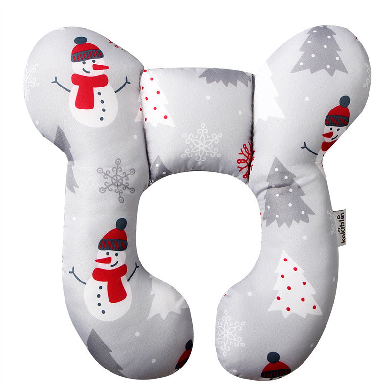 U Shaped Pillow Travel Car Seat Neck Protector