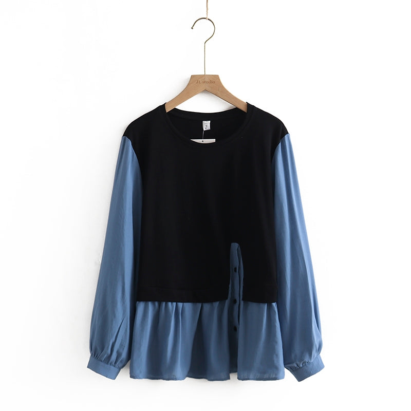Women's Long-Sleeved Loose Slim Fit T-Shirt