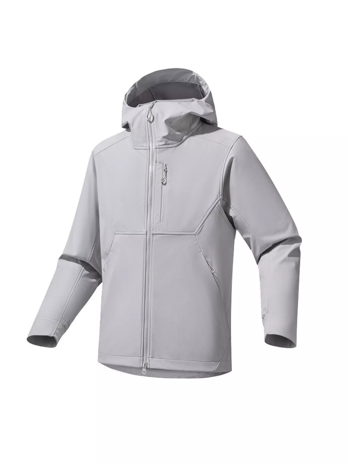 Men's Full Size Zip Up Long Sleeve Jacket Plus Size