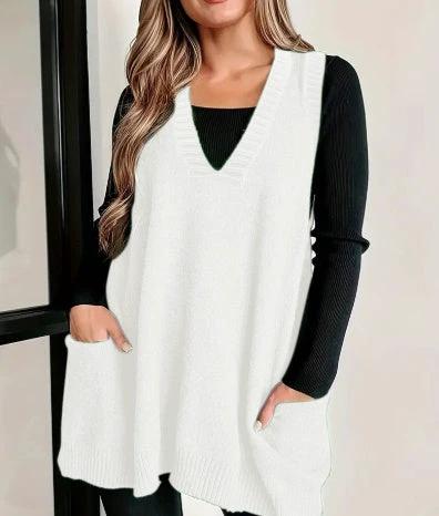 Loose Plus Size Sleeveless Pullover Casual Fashion