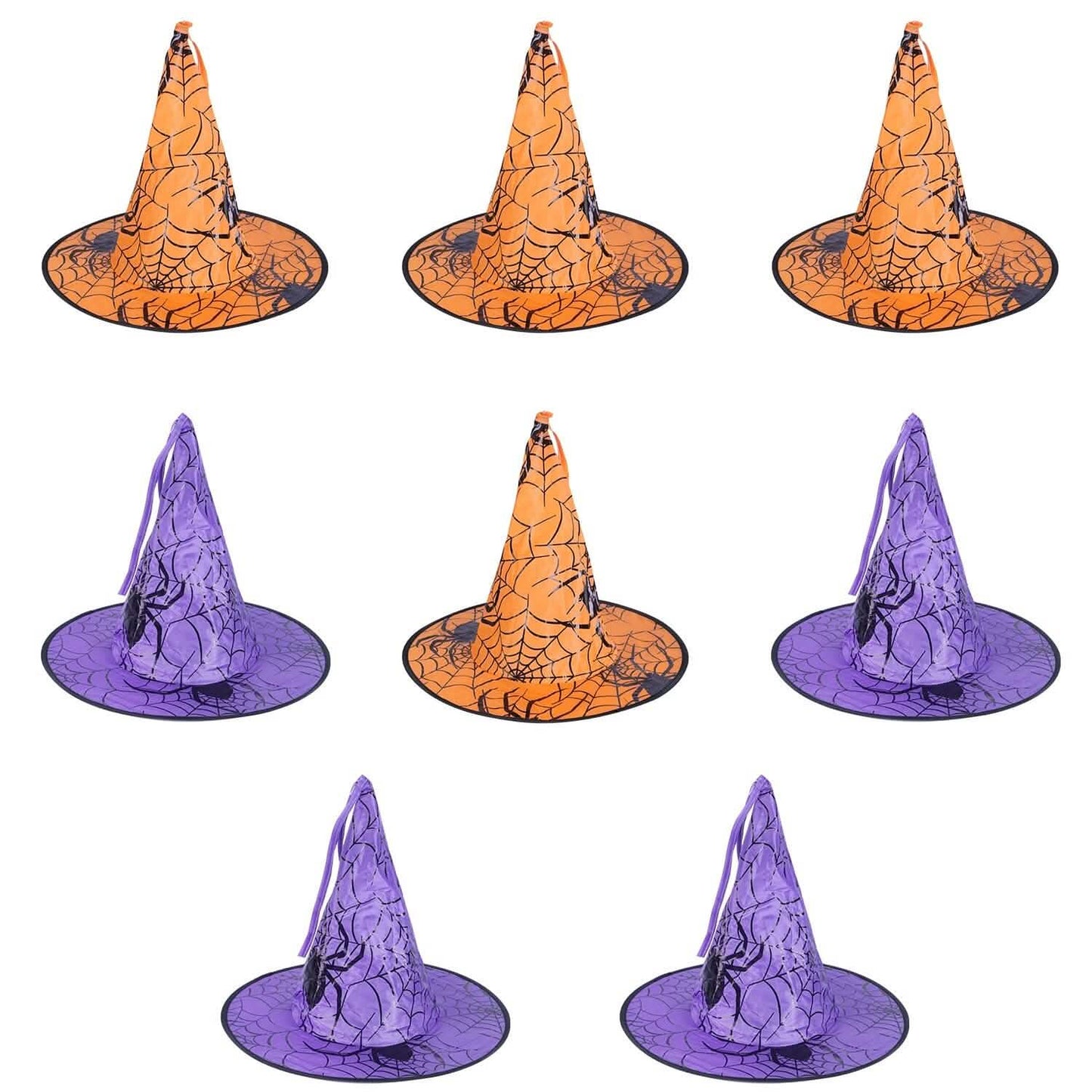 8-Pack: 13ft Witch Hat Hanging String LED Light