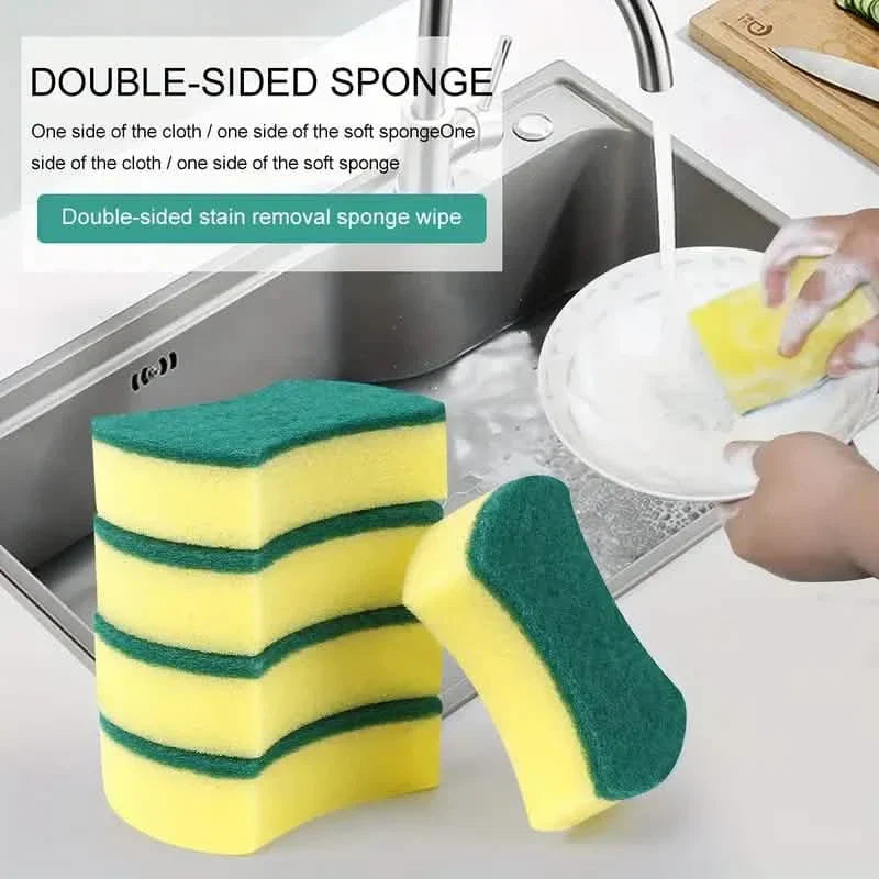 8-Pack: Double-Sided Multifunctional Cleaning Sponge