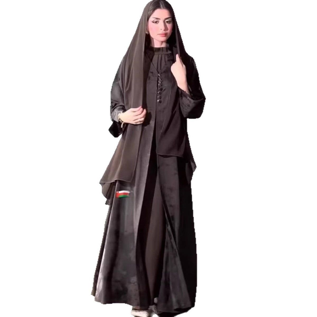Women's Casual Fashion Mid-Length Shawl Coat