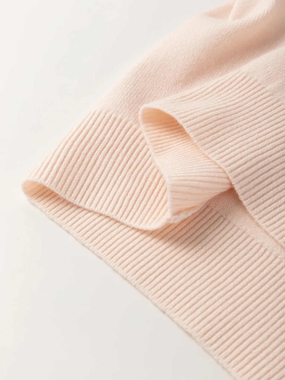 Pearl Embellished Bow Detail Short Sleeve Sweater