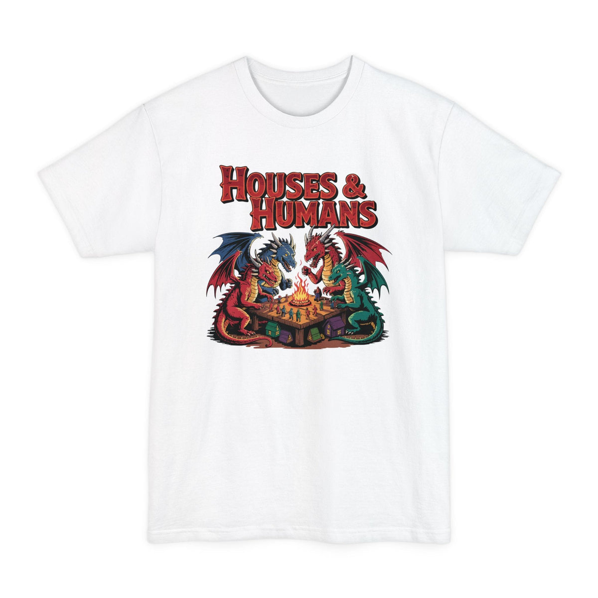 Houses & Humans Tall T-Shirt