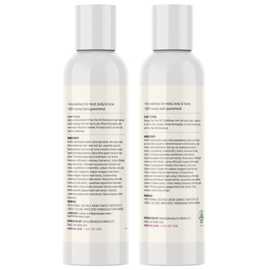 Tea Tree Oil Shampoo & Conditioner Combo Pack