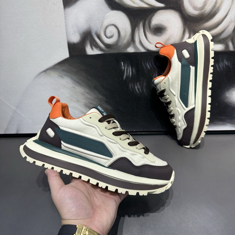 Casual Sports Anti-slip White Shoes For Men