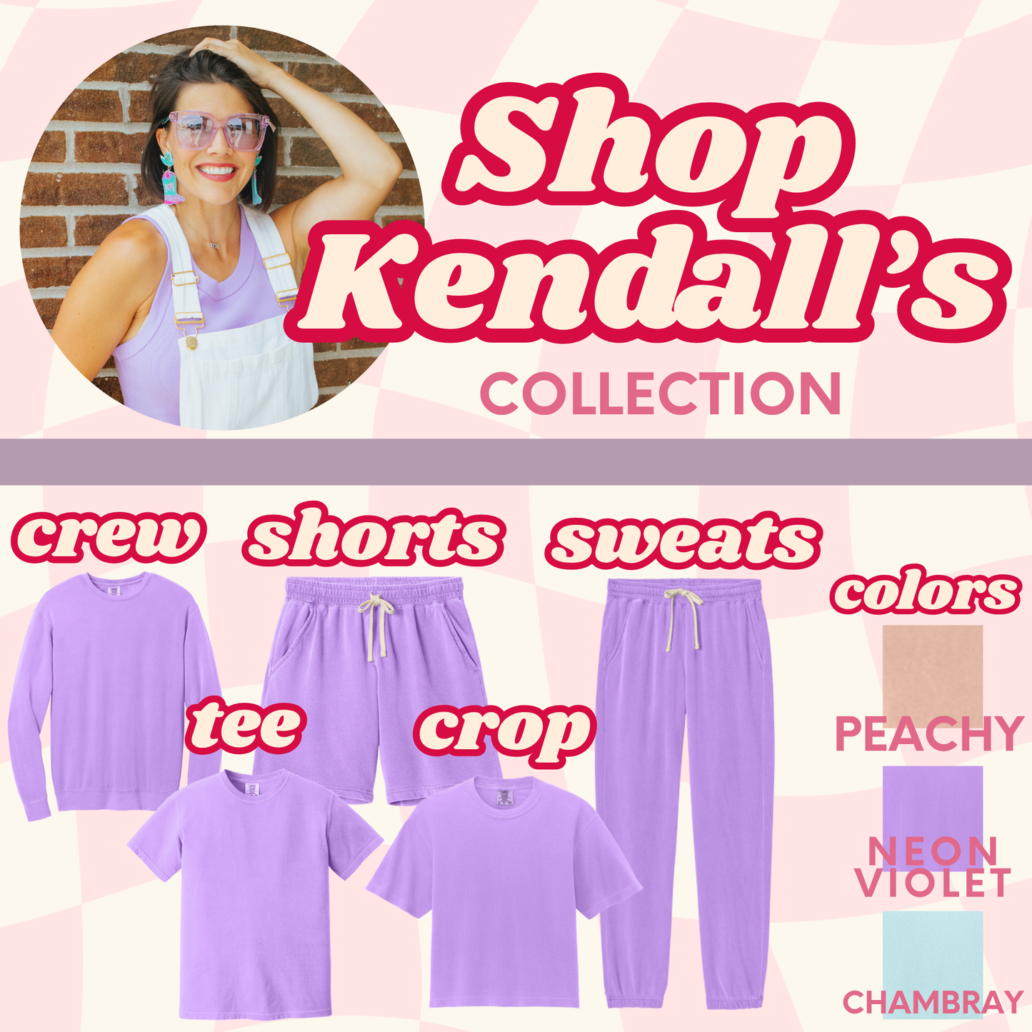 Kendall's Collection WWJD | Comfort Colors Crewneck Sweatshirt - Tshirt - Crop | Inspirational Faith Shirt | Gift for Believers | Stylish Religious Apparel