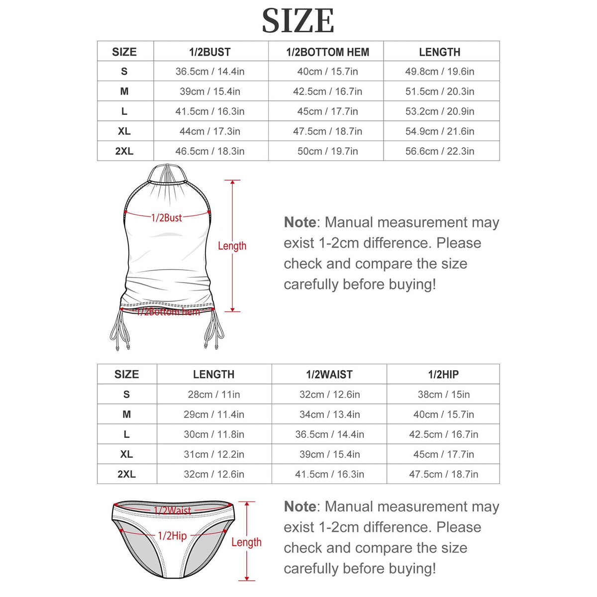 Groovy Butterfly Halter Neck 2-Piece Swimsuit Set for Women (Made in USA)