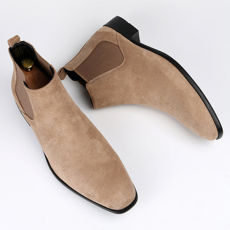 Men's Square-Toe Chelsea Boots