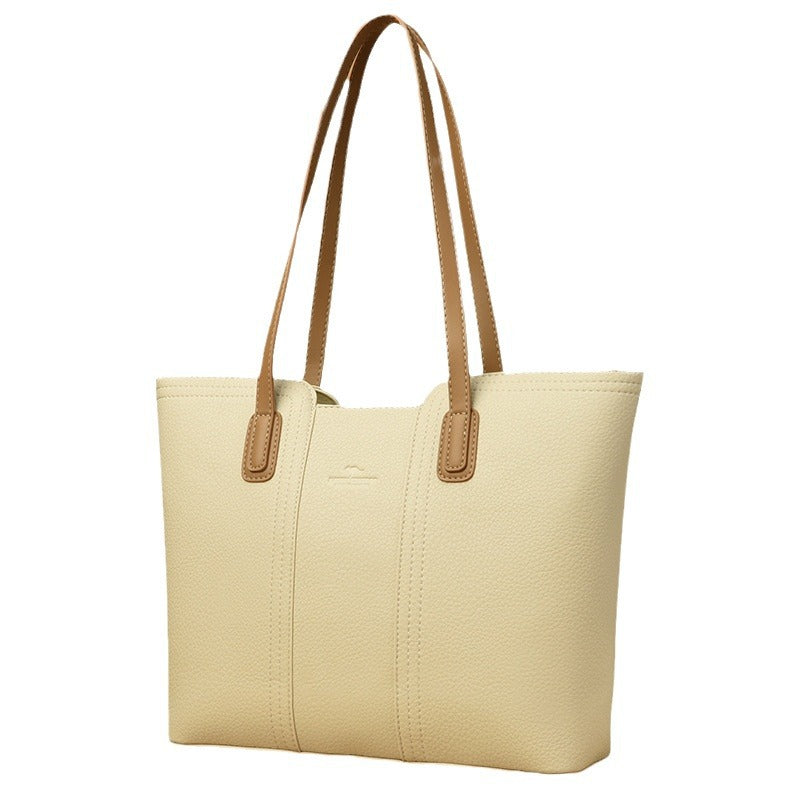 Women's Simple High-Capacity Waterproof Shoulder Bag Crossbody Bag