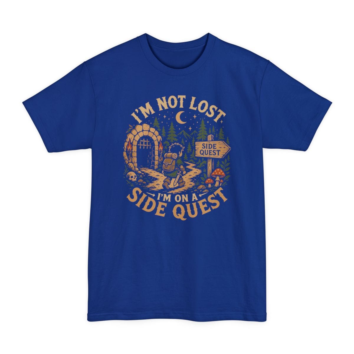 I'm Not Lost I'm On A Side Quest Tall T-Shirt