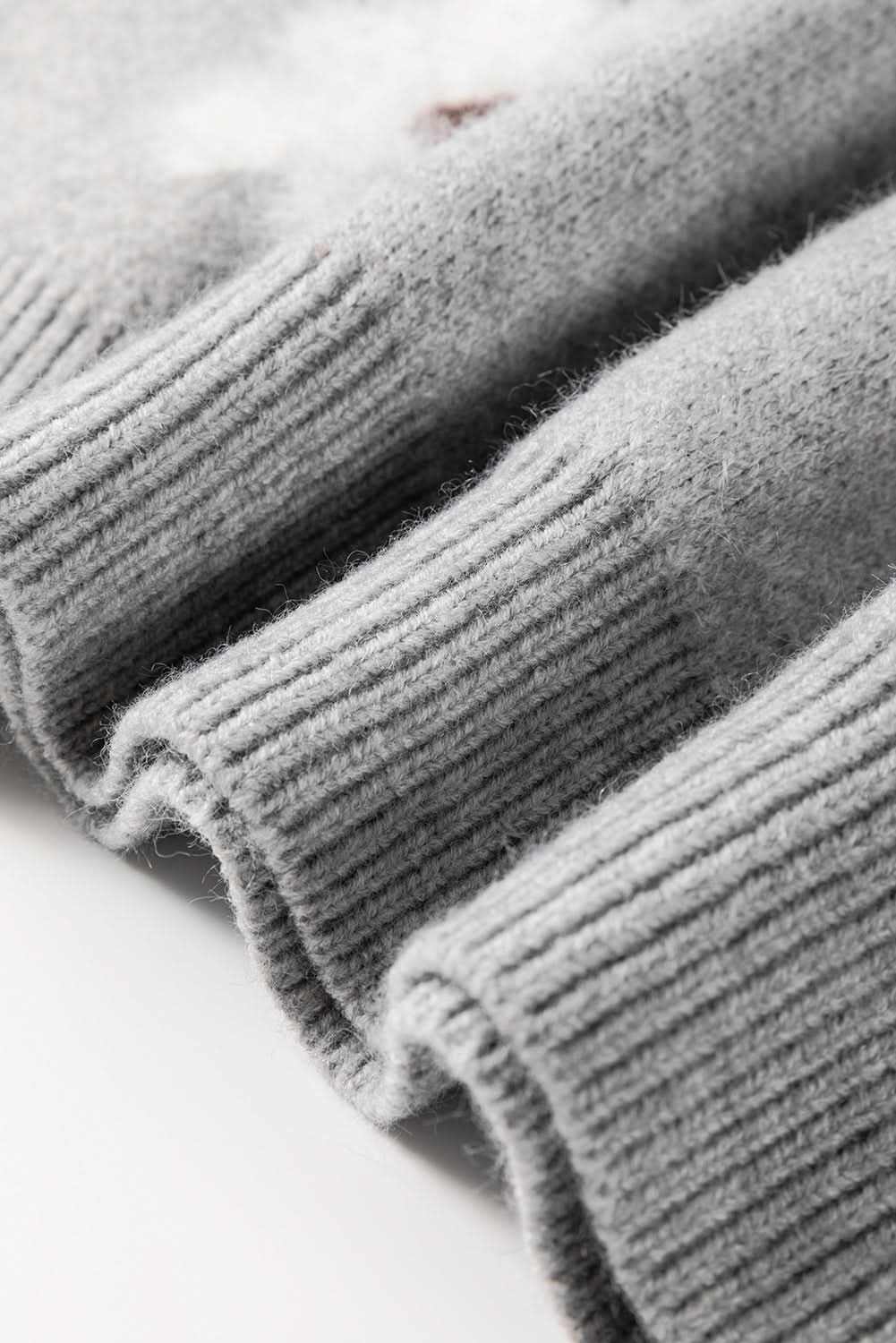 Love Salve Plus Size Embroidered Sweater — Cozy Winter Essential
