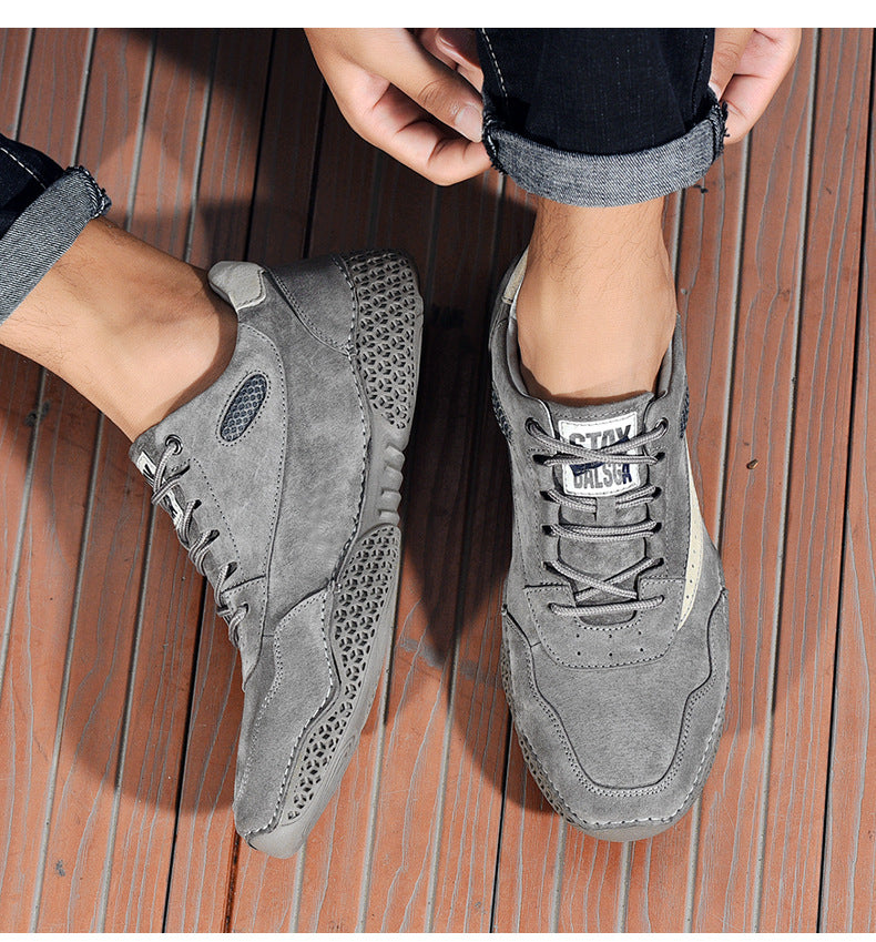 New Korean Style Personality Fashion Men Casual Shoes