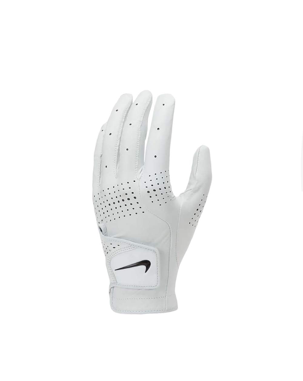 NIKE Unisex - Adult Tour Classic III Cad Lh Gg Gloves Pearl White/Pearl White/Black M/L