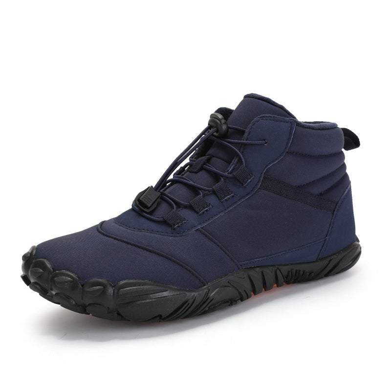 Fleece-lined Waterproof Snow Boots