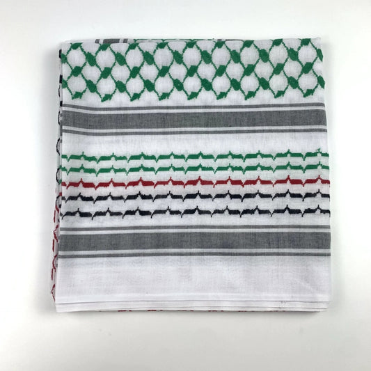 Jacquard Square Scarf For Men