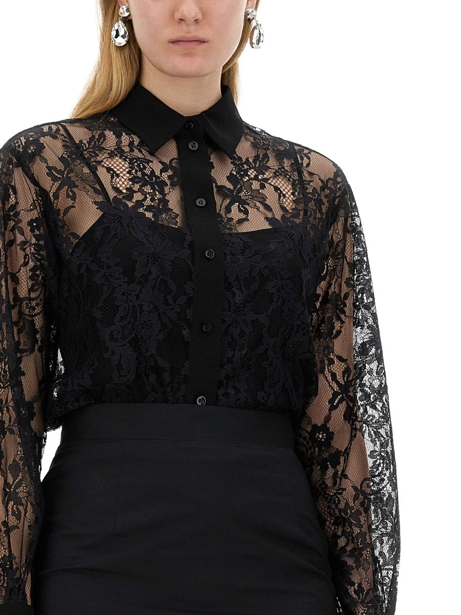 Moschino Women Lace Shirt