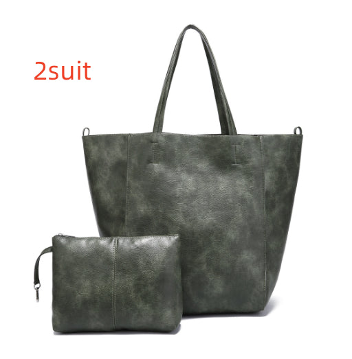 Women's Retro Style Large Capacity Travel Bag