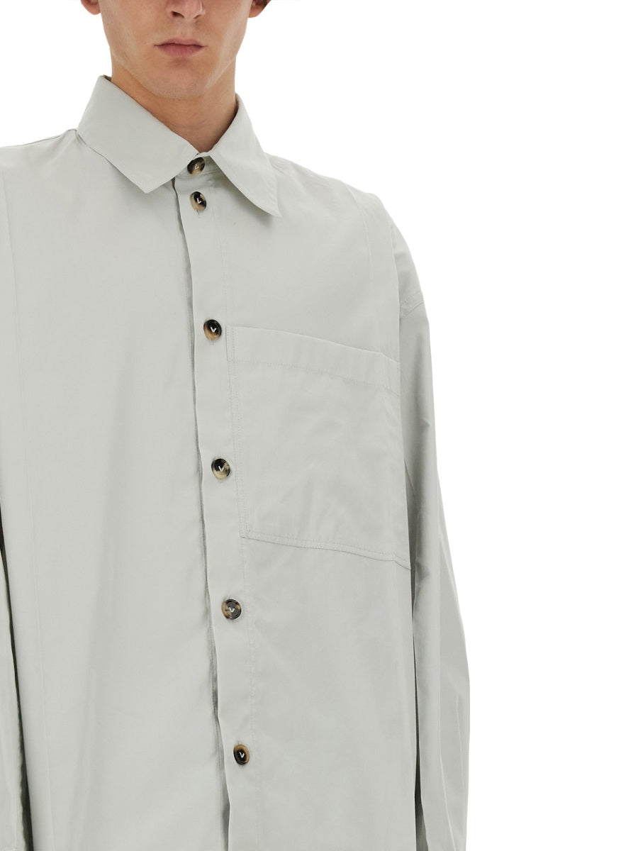 Camisa de seda Bottega Veneta para hombre