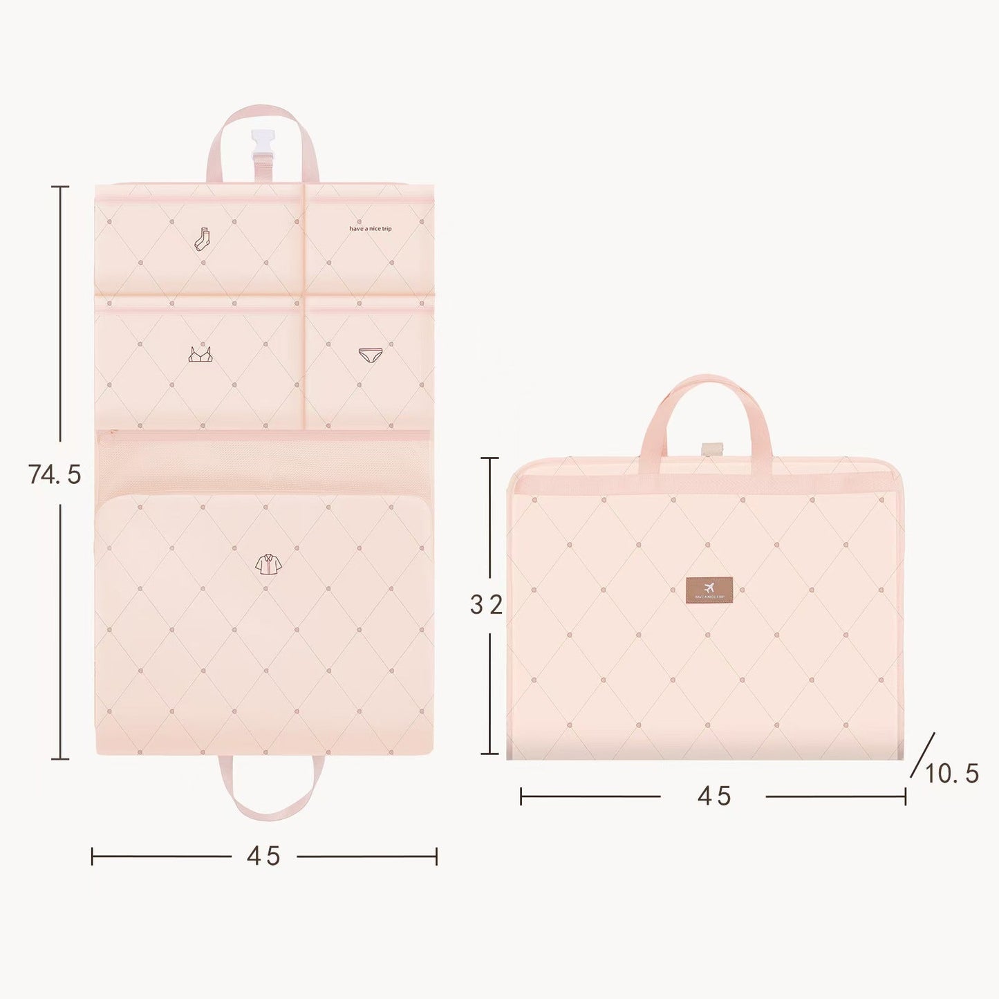 Foldable Travel Storage Hook Bag Travel Bag