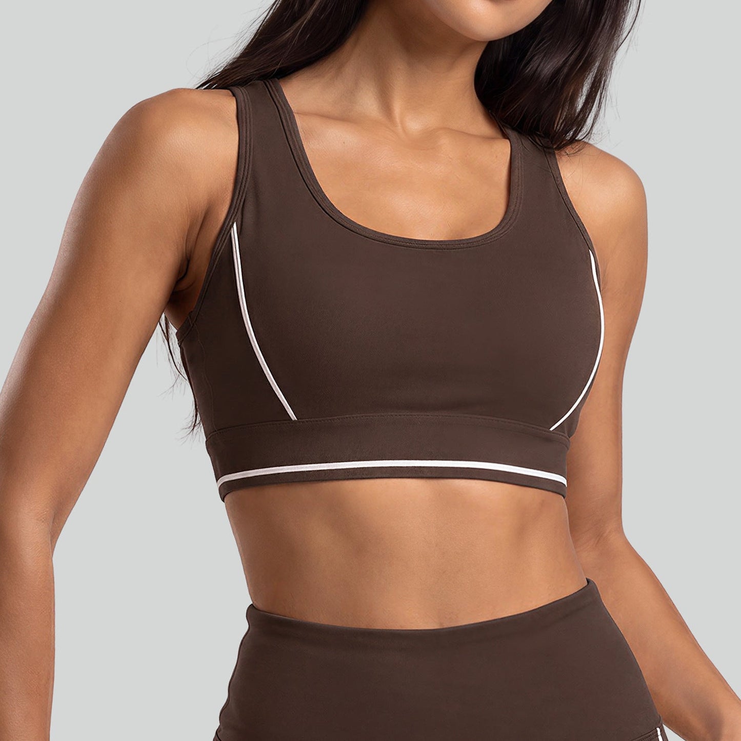Color Block Women's Yoga Tank Top, Versatile For Fitness And Running
