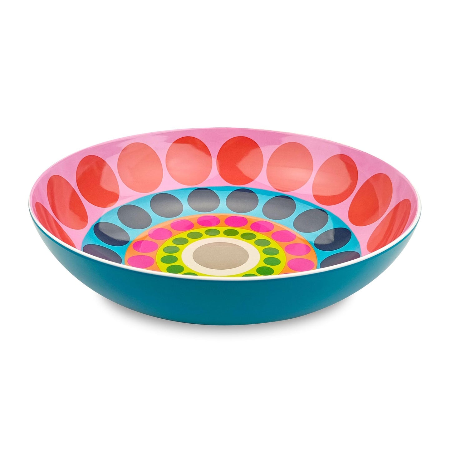 French Bull 11.75" Serving Bowl - Melamine Dinnerware - Salad Mixing Pasta (Dial)