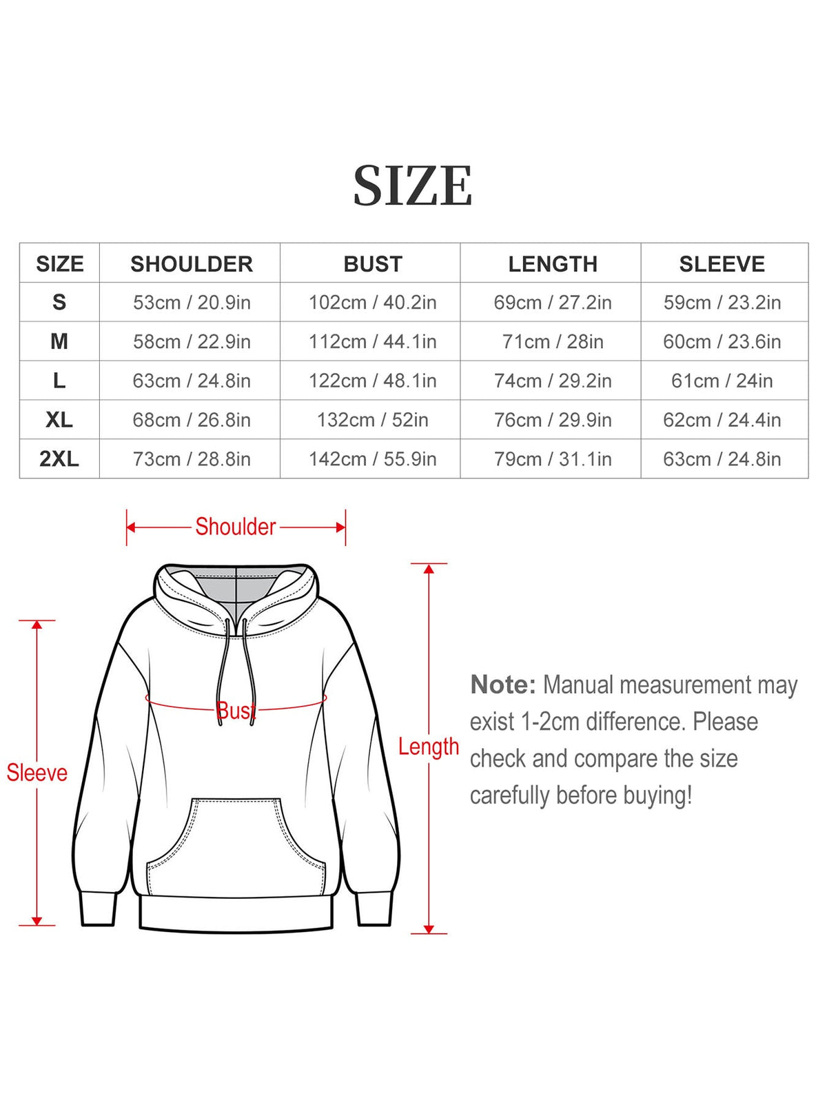 Groovy Butterfly Hooded Sweatshirt with Drawstring (Front Print)