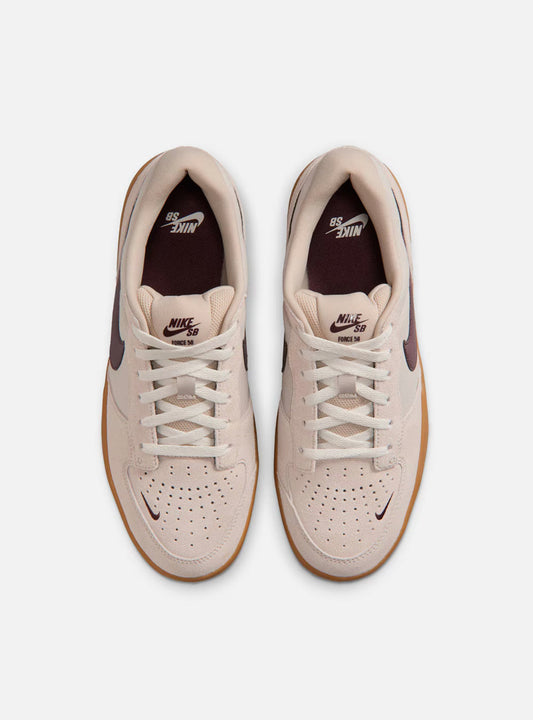 Nike SB Force 58 - Cream/Burgundy